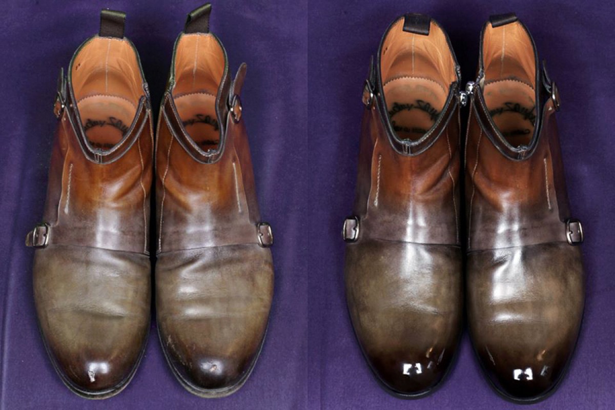 Глассаж обуви 