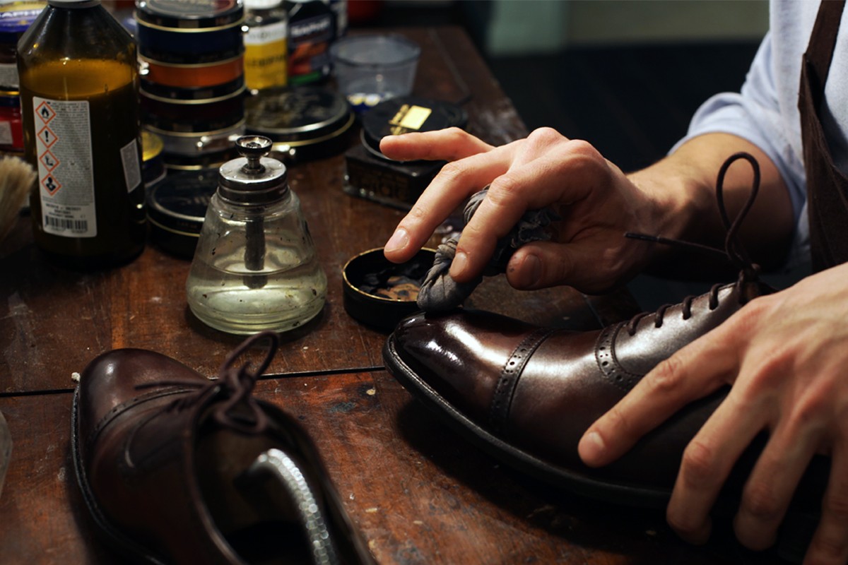 Глассаж обуви 