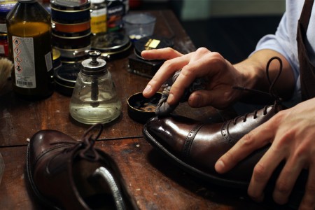 Глассаж обуви 